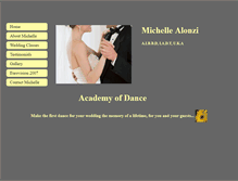 Tablet Screenshot of michelle-alonzi.com